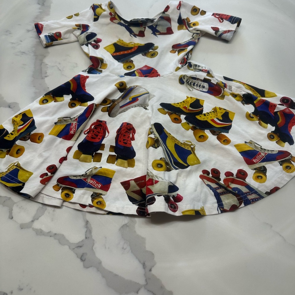 VGUC Rock Your Baby Roller Skate Dress 2T